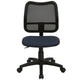 Navy Blue |#| Mid-Back Navy Blue Mesh Adjustable Height Swivel Task Office Chair