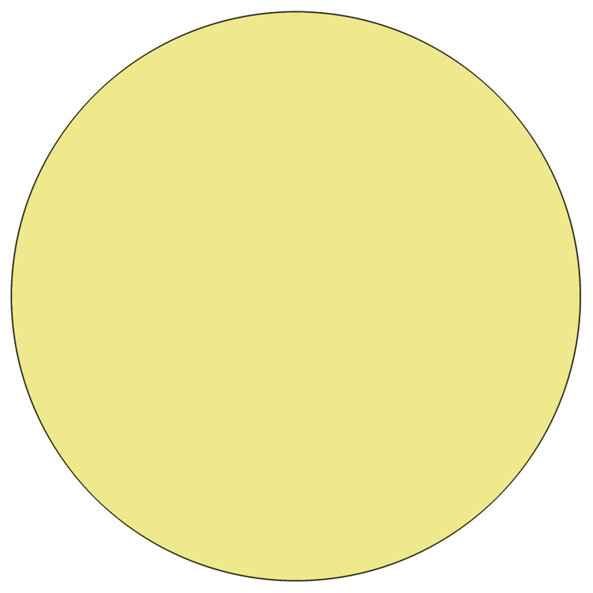Yellow |#| Mobile 60inch Round Yellow Thermal Laminate Activity Table - Height Adjustable Legs