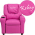 Personalized Kids Recliner with Cup Holder and Headrest