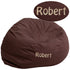 Personalized Oversized Bean Bag Chair for Kids and Adults