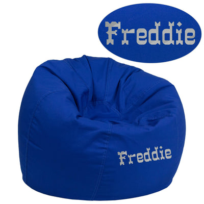 Personalized Small Bean Bag Chair for Kids and Teens