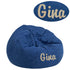 Personalized Small Bean Bag Chair for Kids and Teens