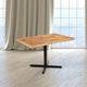 30inch x 48inch Rectangle Butcher Block Style Table Top - Restaurant Table Top