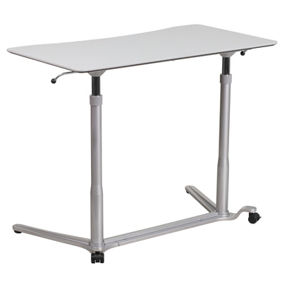 Sit-Down, Stand-Up Ergonomic Computer Desk - Standing Desk