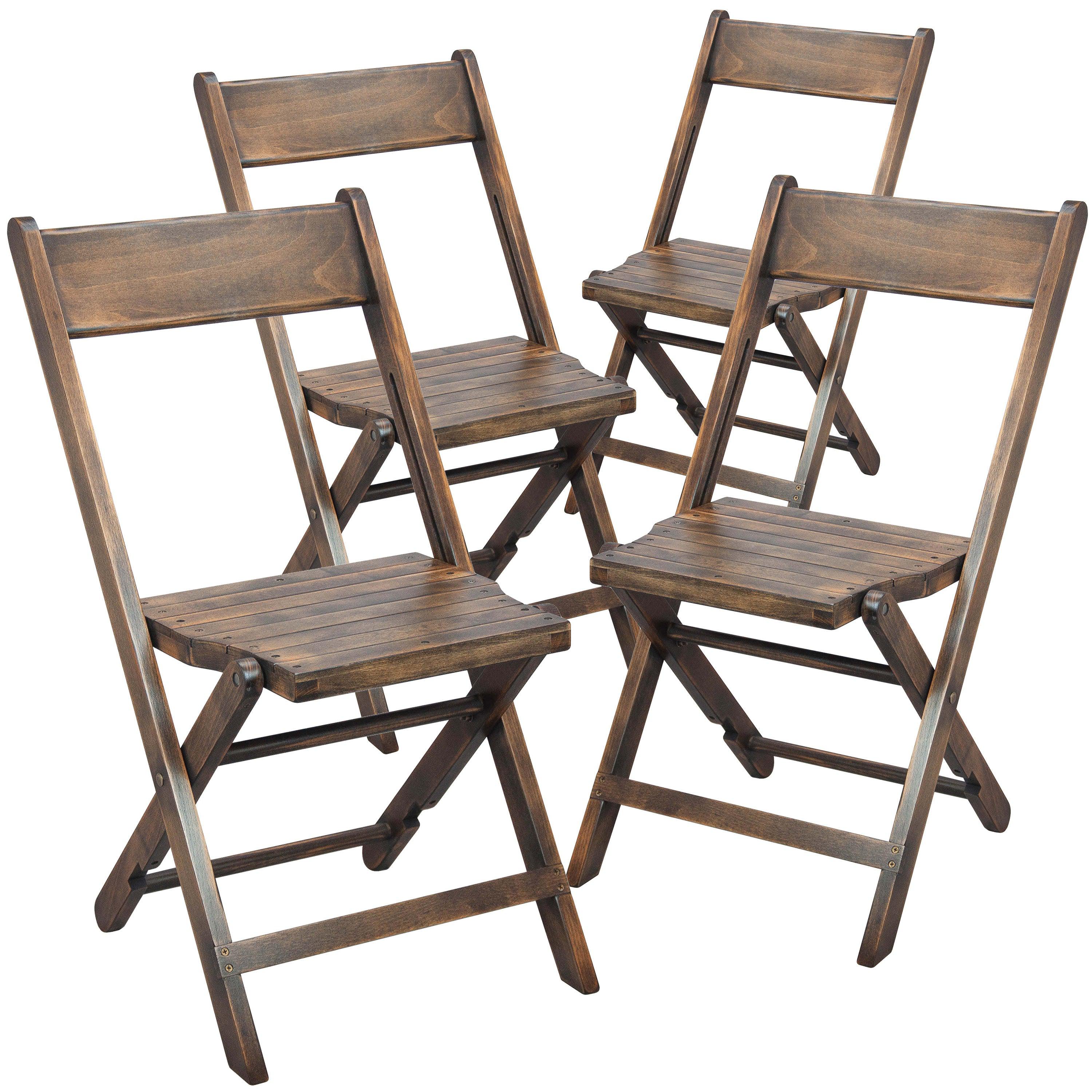 Slat Wood Folding Chair 4-WFC-SLAT- – Advantage Church Chairs