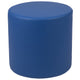 Blue |#| 18inchH Soft Seating Flexible Circle for Classrooms and Common Spaces - Blue