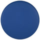 Blue |#| 18inchH Soft Seating Flexible Circle for Classrooms and Common Spaces - Blue