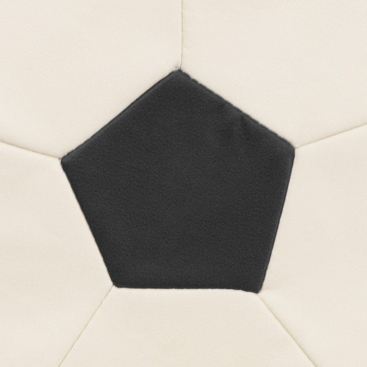 Black and White |#| Soccer Vinyl Upholstered Swivel Task Office Chair w/ Arms and Adjustable Height