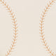 Brown and Cream |#| Baseball Vinyl Upholstered Swivel Task Chair with Arms and Adjustable Height