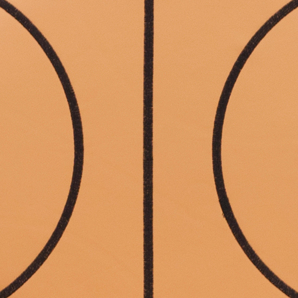 Black and Orange |#| Basketball Vinyl Upholstered Swivel Task Chair with Arms and Adjustable Height