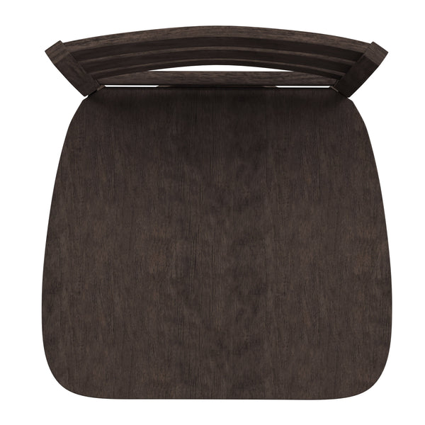 Gray Wash Walnut |#| Commercial Gray Wash Walnut Wood Ladderback Swivel Bar Stool with Footrest