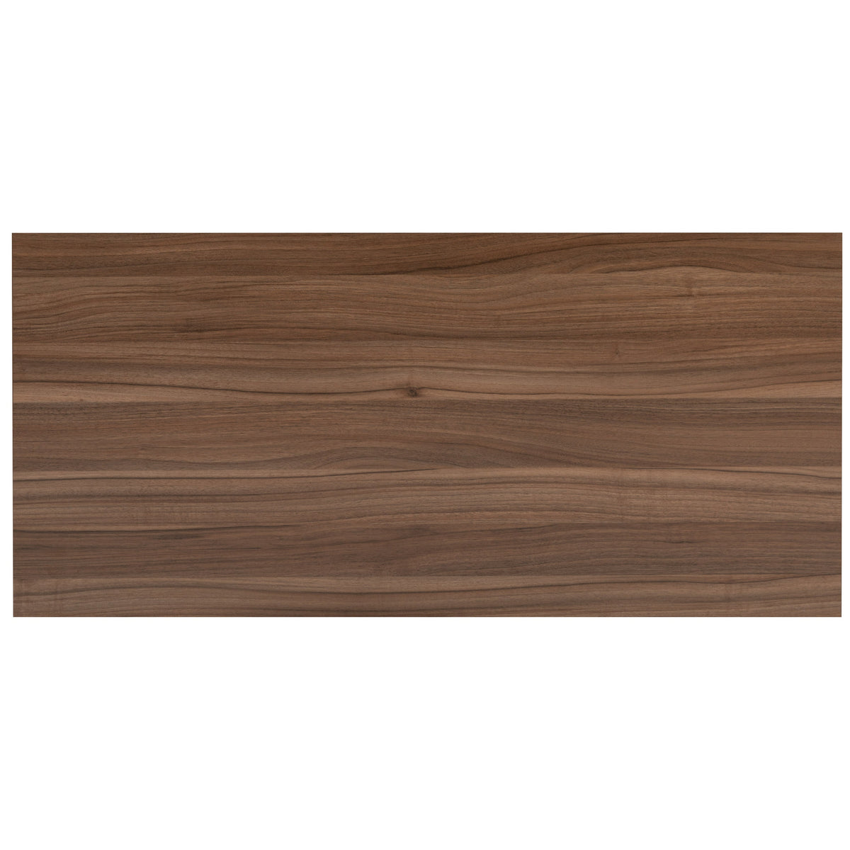 Walnut Top/White Frame |#| Industrial Modern Desk-47inchL Commercial Grade Home Office Desk-Walnut/White