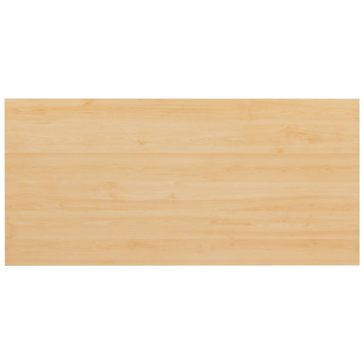 Maple Top/White Frame |#| Industrial Modern Desk-47inchL Commercial Grade Home Office Desk-Maple/White
