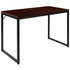 Tiverton Industrial Modern Desk - Commercial Grade Office Computer Desk and Home Office Desk - 47" Long